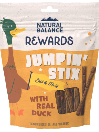 Natural Balance Pet Foods Rewards Jumpin' Stix Soft & Meaty Dog Treats Duck 1ea/4 oz