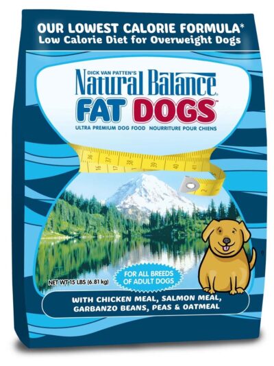 Natural Balance Pet Foods Ultra Fat Dogs Low Calorie Dry Dog Food Chicken & Salmon 1ea/15 lb