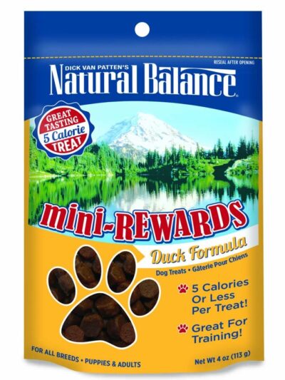 Natural Balance Pet Foods L.I.D Mini Rewards Dog Treats Duck 1ea/4 oz