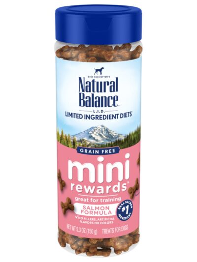 Natural Balance Pet Foods Rewards Minis Soft & Meaty Dog Treats Salmon 1ea/5.3 oz