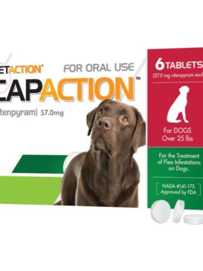 Petaction Capaction Tablets for Dogs > 25 Lb-6 Pk