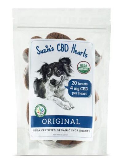 Suzie's CBD Hearts For Dogs Original 8oz.-4mg
