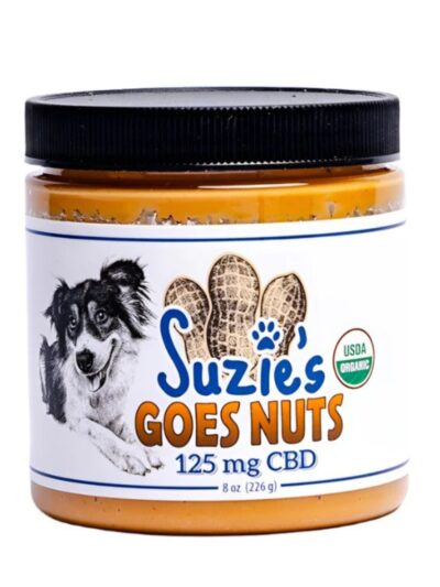 Suzie's Goes Nuts CBD Paste For Dogs Peanut Butter 8oz.