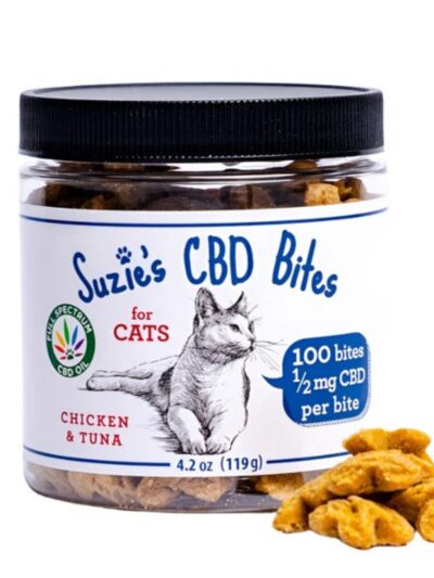 Suzie'S Bites For Cats Chicken/Tuna 4.2oz.-.5 Mg