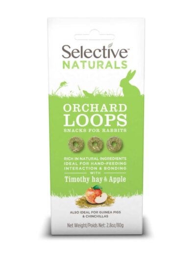 Science Selective Orchard Loops Snacks for Rabbits 4ea/2.8 oz.