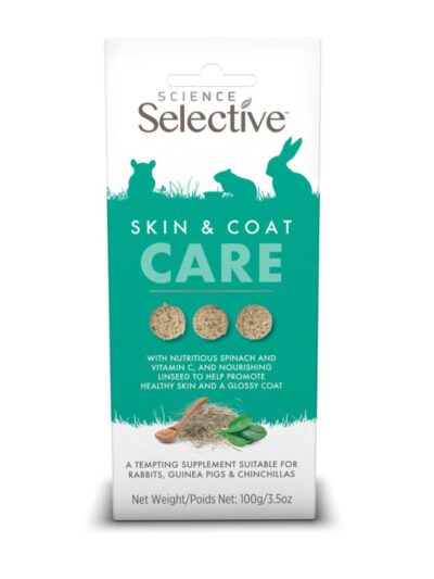 Science Selective Skin & Coat Care Small Animal Supplement 4ea/3.5 oz.