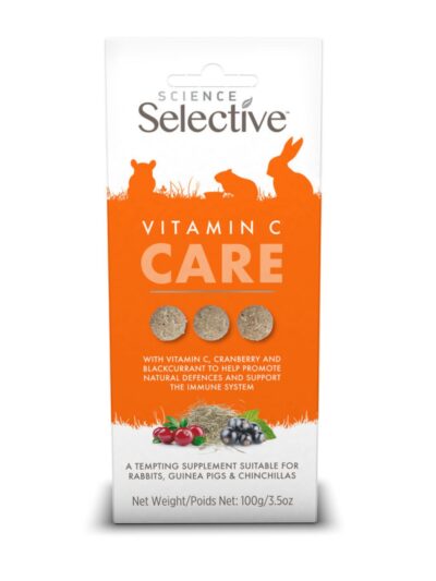 Science Selective Vitamin C Care Small Animal Supplement 4ea/3.5 oz.