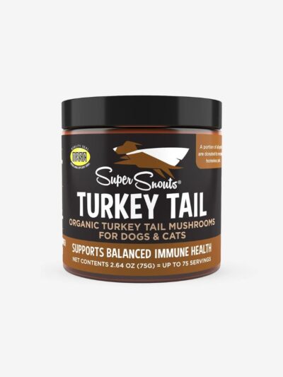 Super Snouts Dog Cat Turkey Tail Mushrooms 75 Grams