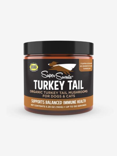 Super Snouts Dog Cat Turkey Tail Mushrooms 150 Grams