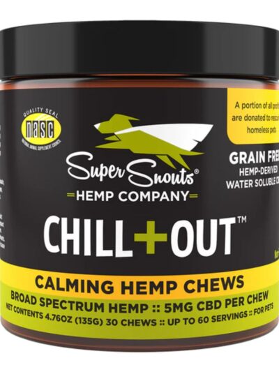 Super Snouts Dog Grain Free Broad Spectrum Chew Chill Out 30 Count