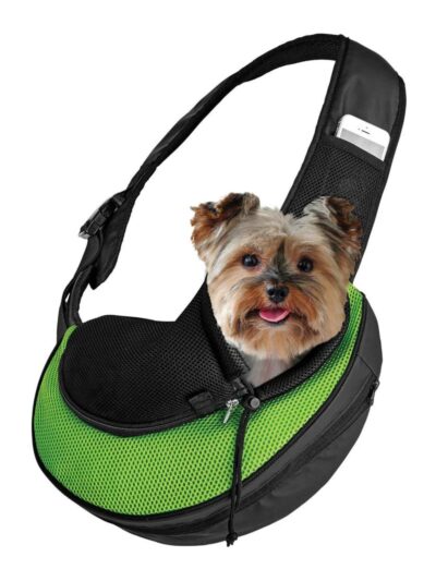 Katziela Expandable Sling Bag Green