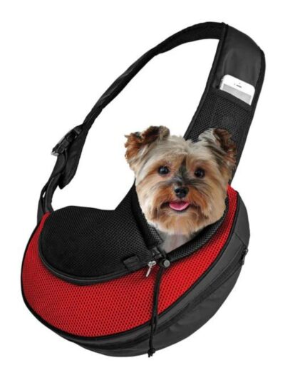 Katziela Expandable Sling Bag Red