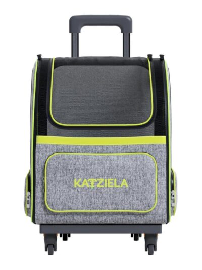 Katziela Hybrid Adventurer Backpack Wheels Gray/Green