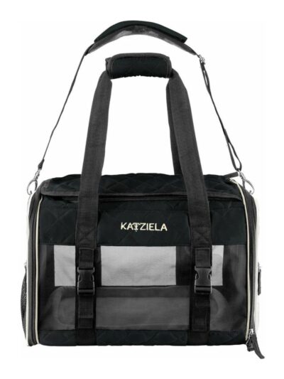 Katziela Quilted Companion Carrier Black Large