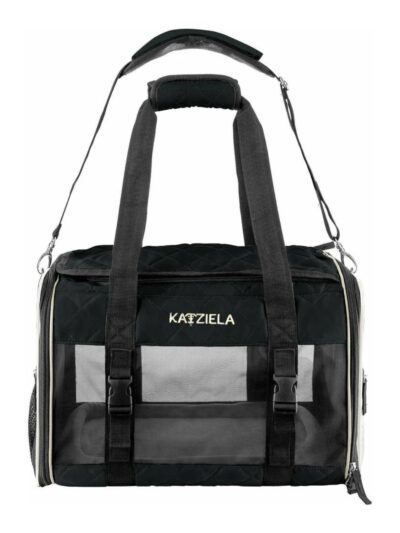 Katziela Quilted Companion Carrier Black Medium
