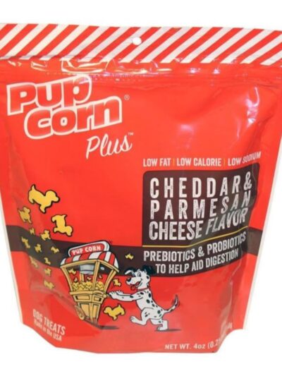 Pupcorn Plus Dog Treats Bacon/Peanut Butter 4oz.