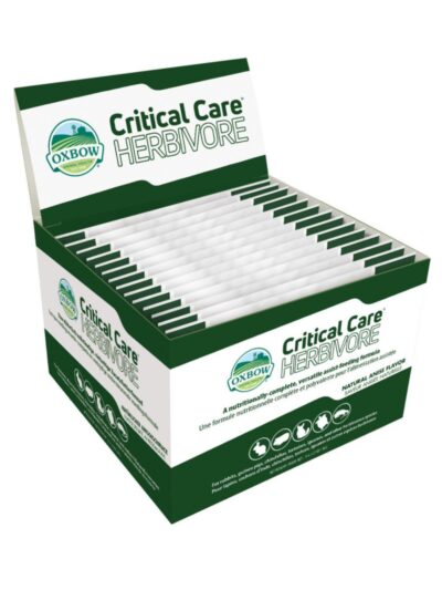 Oxbow Animal Health Critical Care Herbivore Feeding Formula Counter Display 36g, Anise, 1ea/14 pk, 1.27oz.