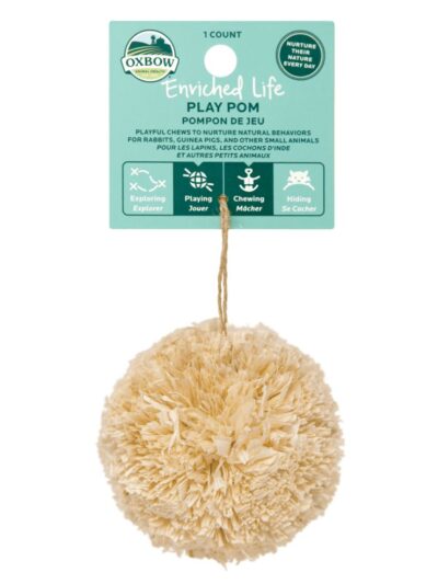 Oxbow Animal Health Enriched Life Play Pom Small Animal Toy 1ea/One Size