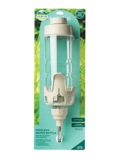 Oxbow Animal Health Enriched Life Dripless Water Bottle Off-White 1ea/20 oz