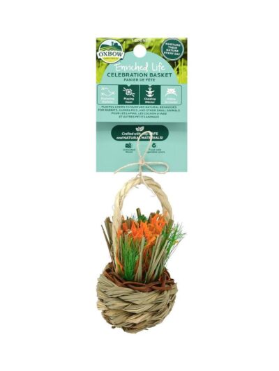 Oxbow Animal Health Enriched Life Celebration Basket Small Animal Chew 1ea/One Size