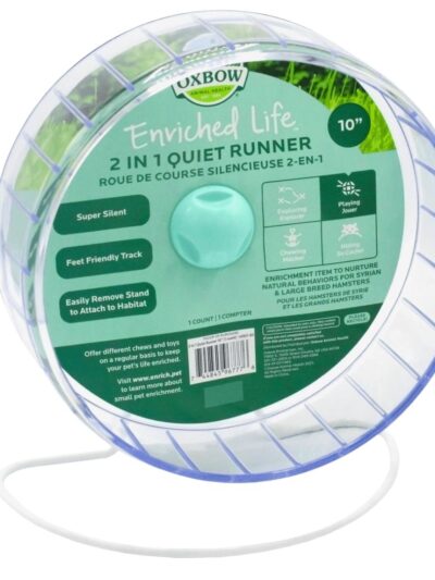 Oxbow Enriched Life - 2 In 1 Quiet Runner 10"
