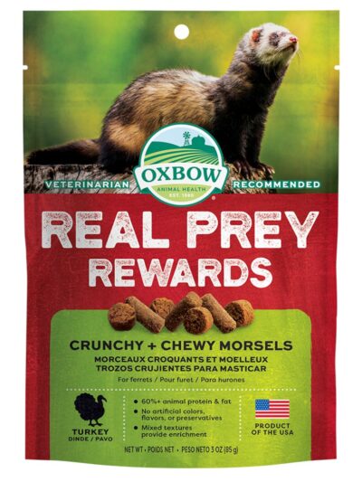 Oxbow Small Animal Real Prey Rewards Treat Turkey 3oz.