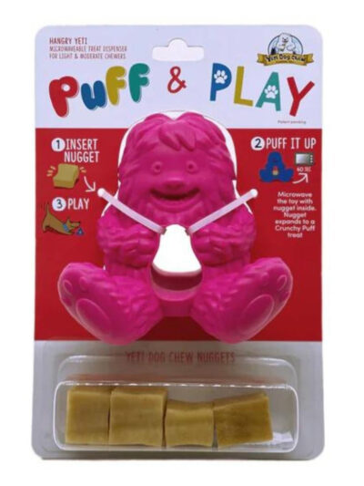 Yeti Puff & Play Hangry Yeti Pink