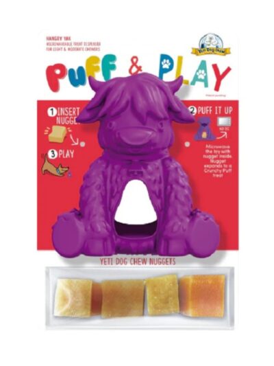 Yeti Puff & Play Dog Hangry Yak Purple
