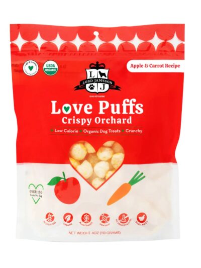 Lord Jameson Dog Puffs Crispy Orchard 4Oz