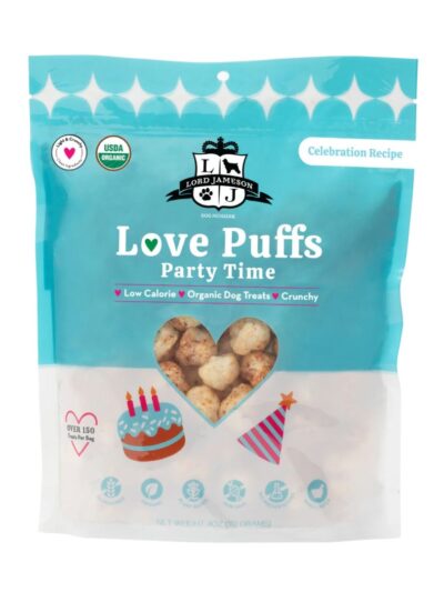 Lord Jameson Dog Puffs Party Time 4Oz