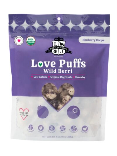 Lord Jameson Dog Puffs Wild Berri 4Oz