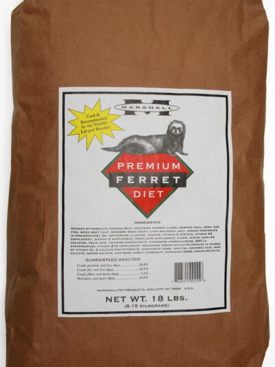 Marshall Pet Products Premium Ferret Diet Dry Food 1ea/18 lb