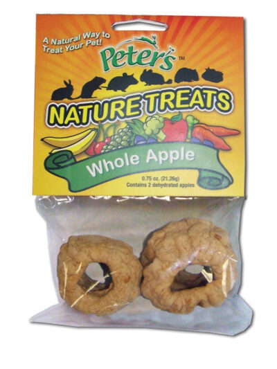 Marshall Pet Products Peter's Whole Apple Nature Treats for Small Animals 1ea/0.75 oz, 2 pk