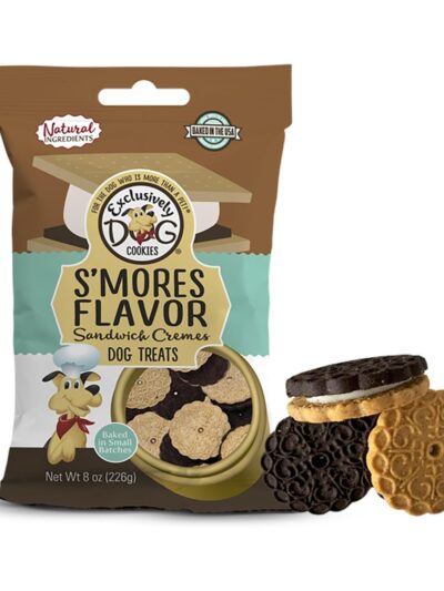 Exclusively Pet Sandwich Cremes Smores 8oz.