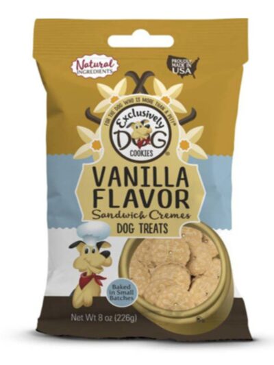 Exclusively Pet Sandwich Cremes Vanilla 8oz.