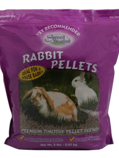 Sweet Meadow Farm Rabbit Pellets Original Blend 6ea/5 lb