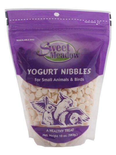 Sweet Meadow Farm Yogurt Nibbles Treat for Small Animals 1ea/10oz.