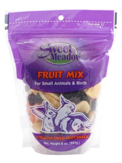 Sweet Meadow Farm Fruit Mix Treat for Small Animals 1ea/8oz.