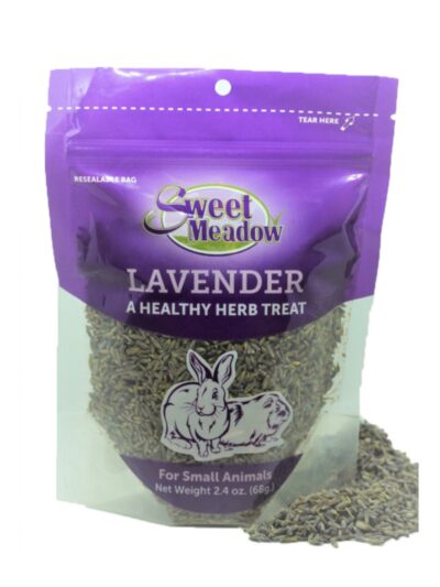 Sweet Meadow Farm Lavender Healthy Herb Small Animal Treat 1ea/2.1oz.