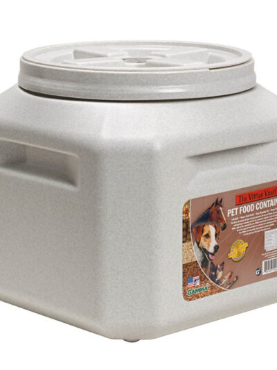 Vittles Vault Outback Pet Food Container White 1ea/30 lb