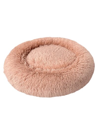 Ethical Pet Sleep Zone Luxe Round Faux Fur 22? Dusty Rose