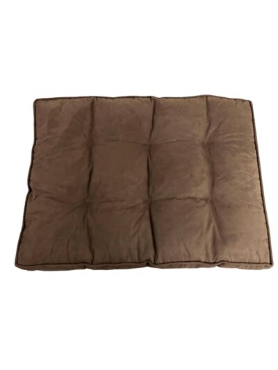 Ethical Pet Sleep Zone Luxe Faux Suede Pillow 32" Chocolate