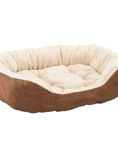 Ethical Pet Sleep Zone Checkerboard Napper 31" Chocolate