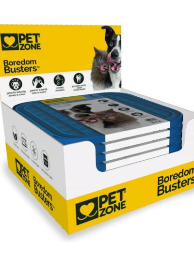Pet Zone Boredom Busterz Delight PDQ Blue (Case of 12)