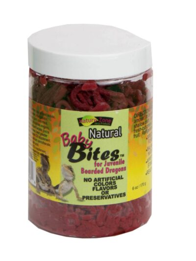 Nature Zone Baby Bites for Juvenile Bearded Dragons 1ea/6oz.