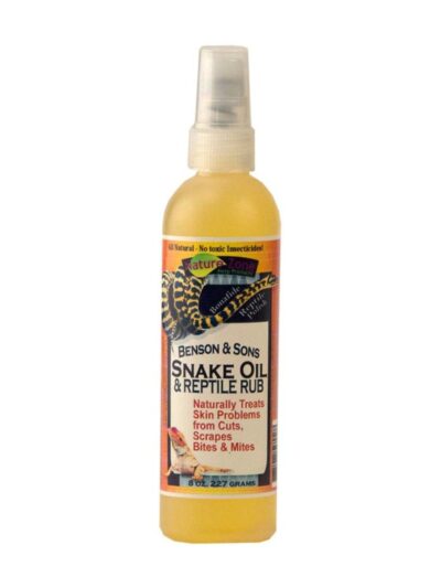 Nature Zone Benson & Sons Snake Oil and Reptile Rub 1ea/8 floz.