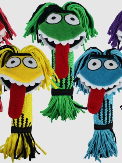Multipet Silly Rope Monster(Assorted) 11 Inch