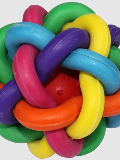 Multipet Nobbly Wobbly W/ Bell 4 Inch