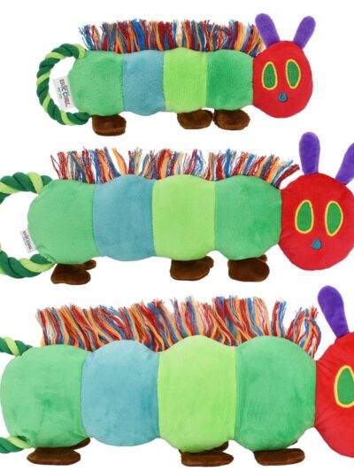 Multipet Eric Carle Very Hungry Caterpillar Rope Tug 9"