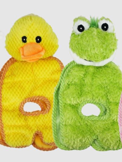 Multipet Squeaker Mat Tugs (Assorted) 14 Inch
